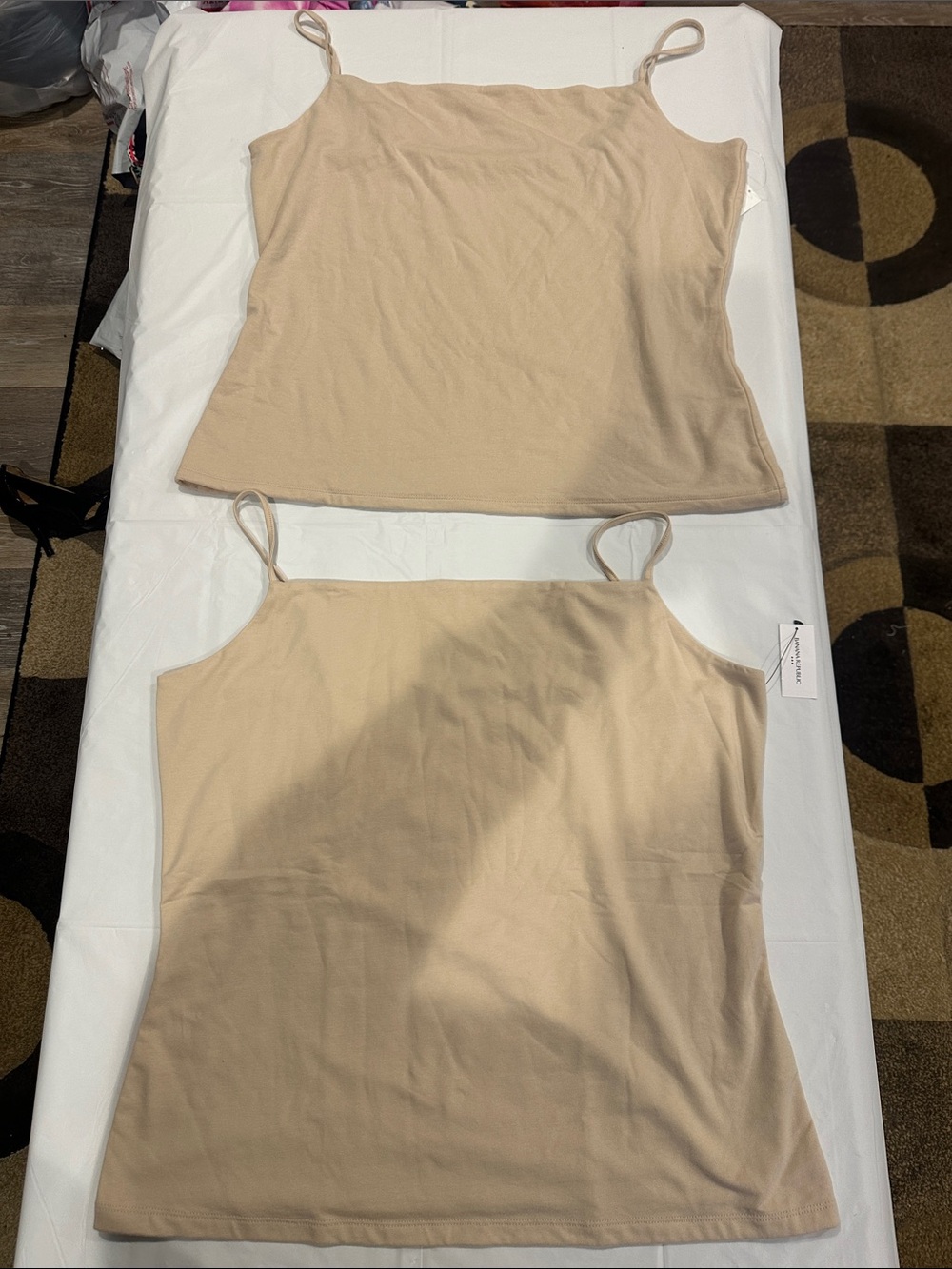 Banana Republic Nude Beige Spaghetti Strap Camisole 2-Pack